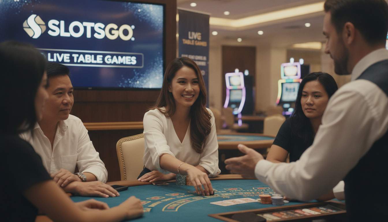 Classic table games at SLOTSGO